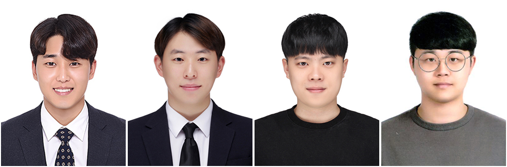 왼쪽부터 김상민, 박병주, 신세준, 최윤호 씨