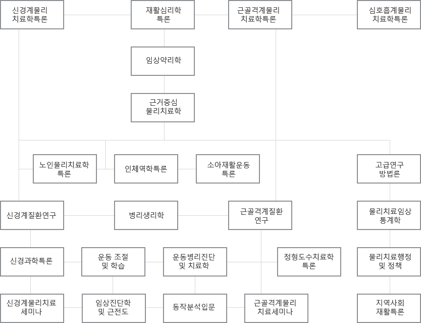 물리치료 석사과정 